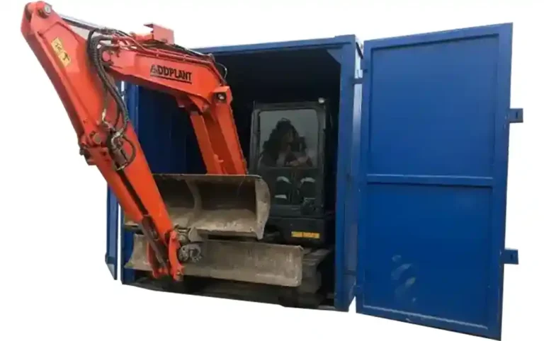 Heavy machinery plant safe