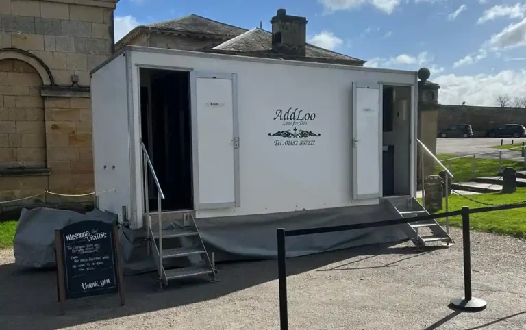 toilet event luxury trailer