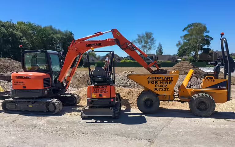 Addplant 6t digger and dumper